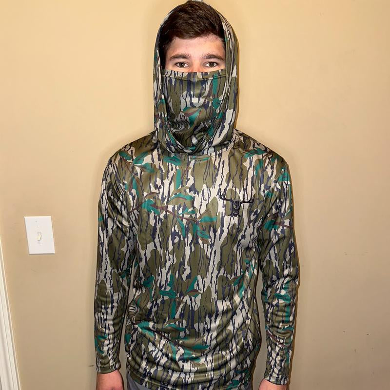 Hunting and Fishing Masked Hoodie Built for the Hot and Cold