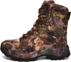Men'S Camo Hunting-Boot Waterproof Hiking Boots Anti-Slip Lightweight Breathable Durable Outdoor Shoes High-Cut Fishing Climbing Working Trekking