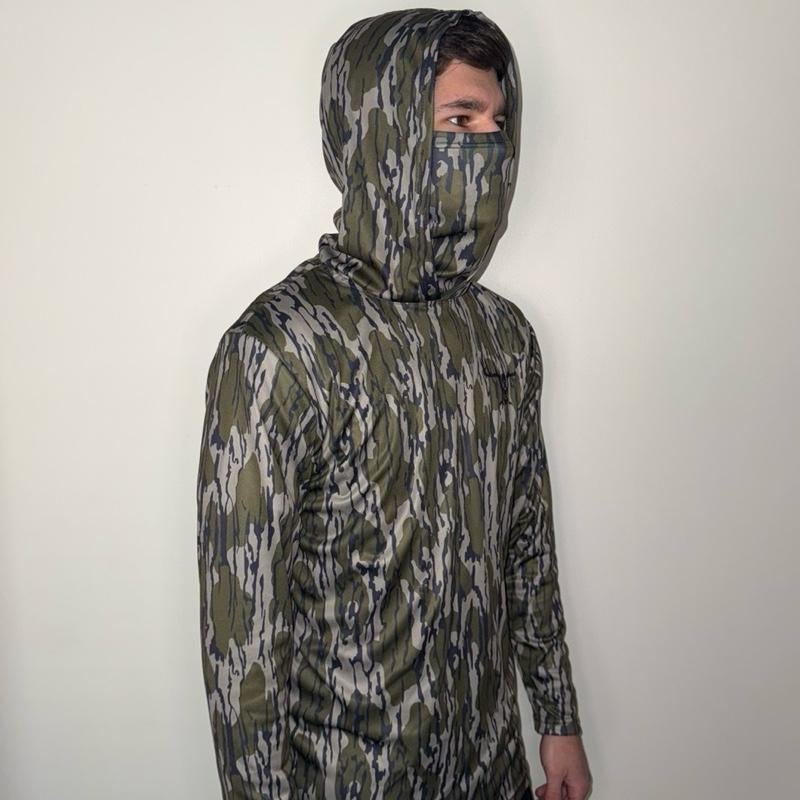 Hunting and Fishing Masked Hoodie Built for the Hot and Cold