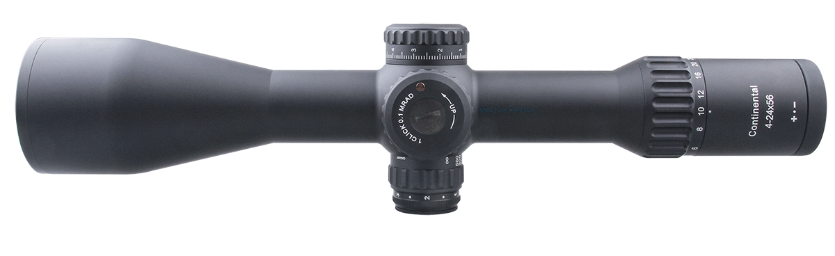 Vector Optics Continental 4-24x56 HD 34mm FFP Hunting Riflescope