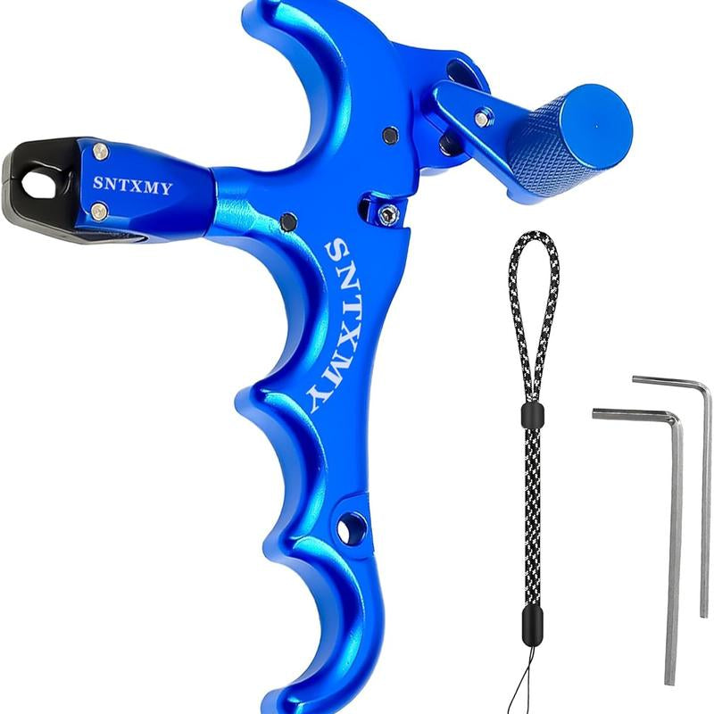Bow Release for Compound Bow 360° Rotatable Thumb Release for Compound Bow Archery Trigger Release Compound Bow