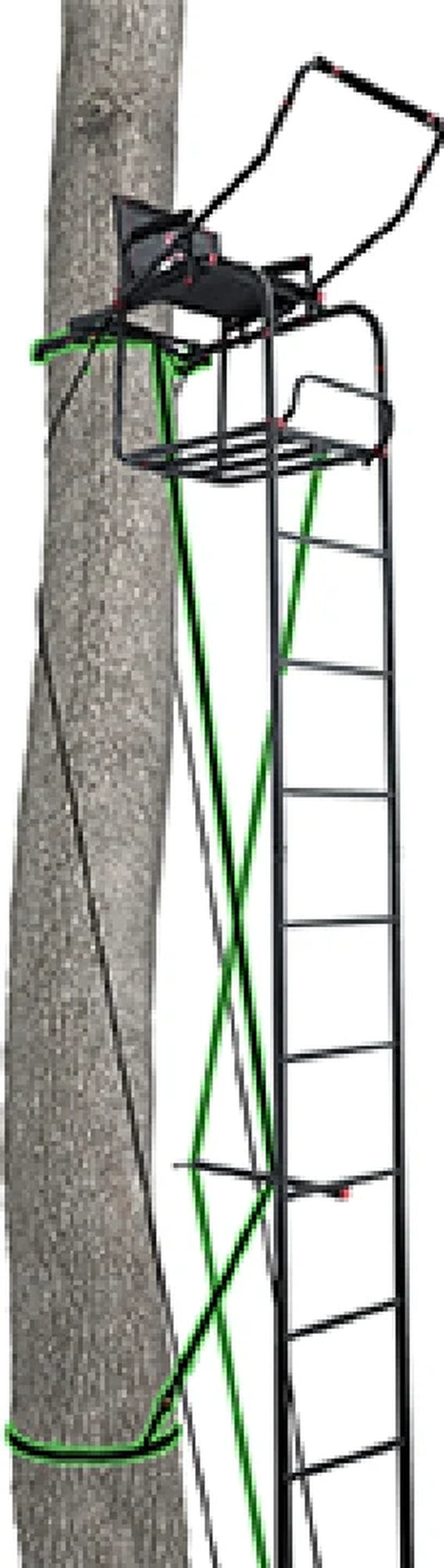 Primal Tree Stands Single Vantage Deluxe 17 Foot Climbing Ladder Hang on Tree Stand