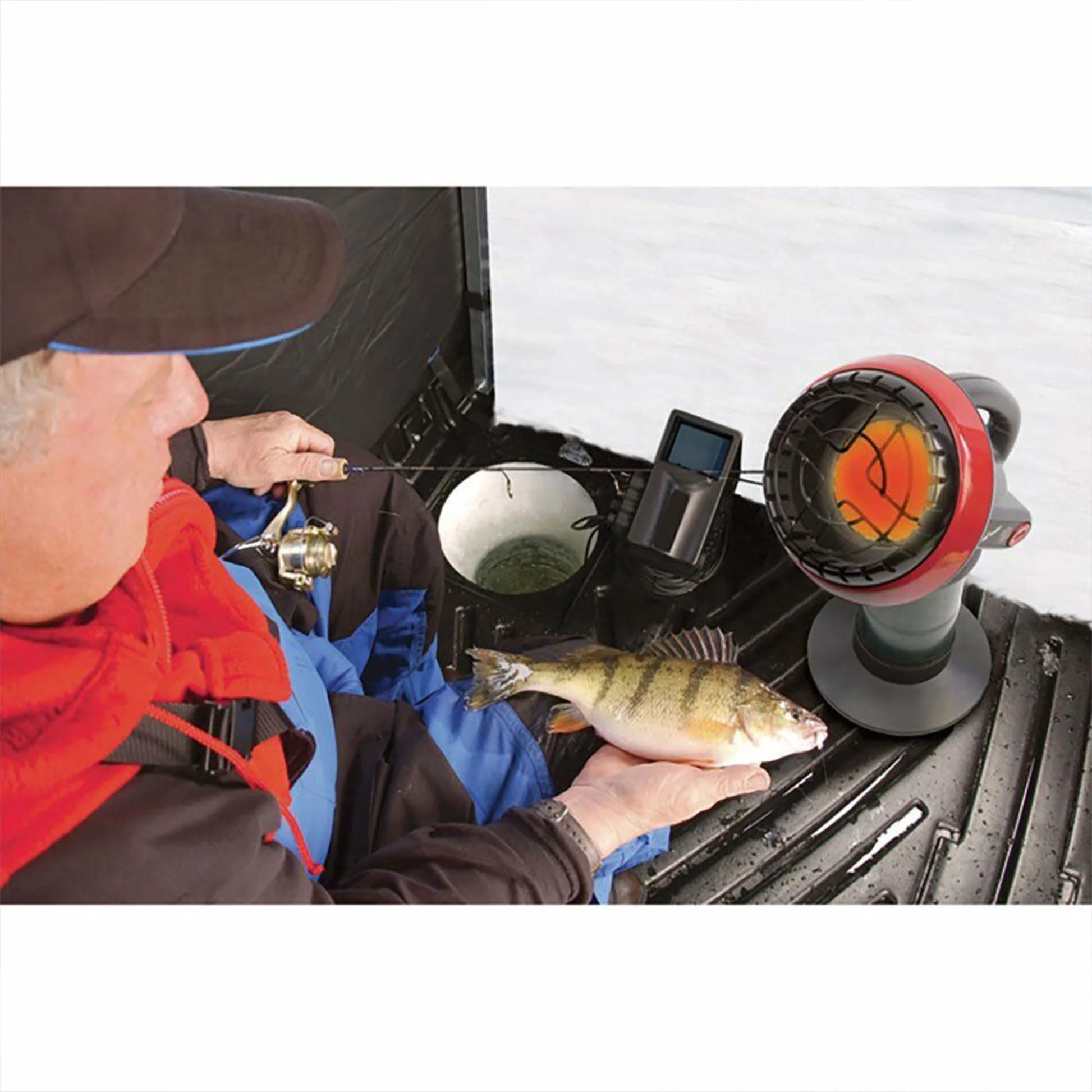 3800 BTU Indoor/Outdoor Little Buddy Propane Heater - Set of 2