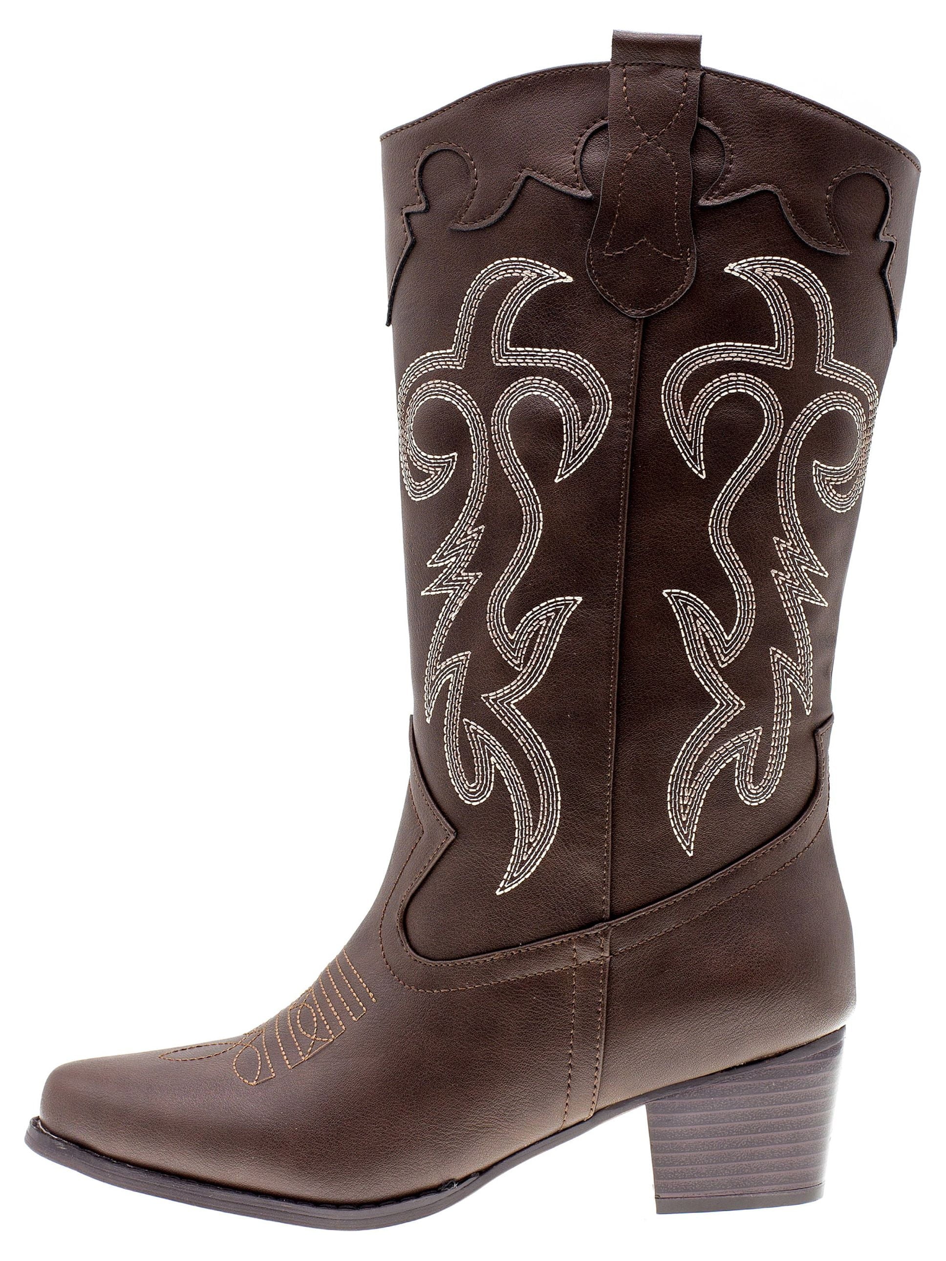 Women'S Embroidered Western Rodeo Cowboy Boots
