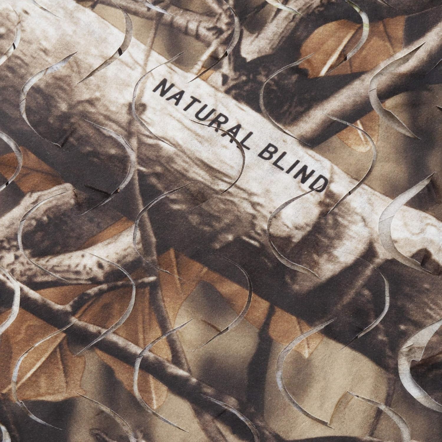 Camouflage Netting for Hunting Blinds - Green/Brown