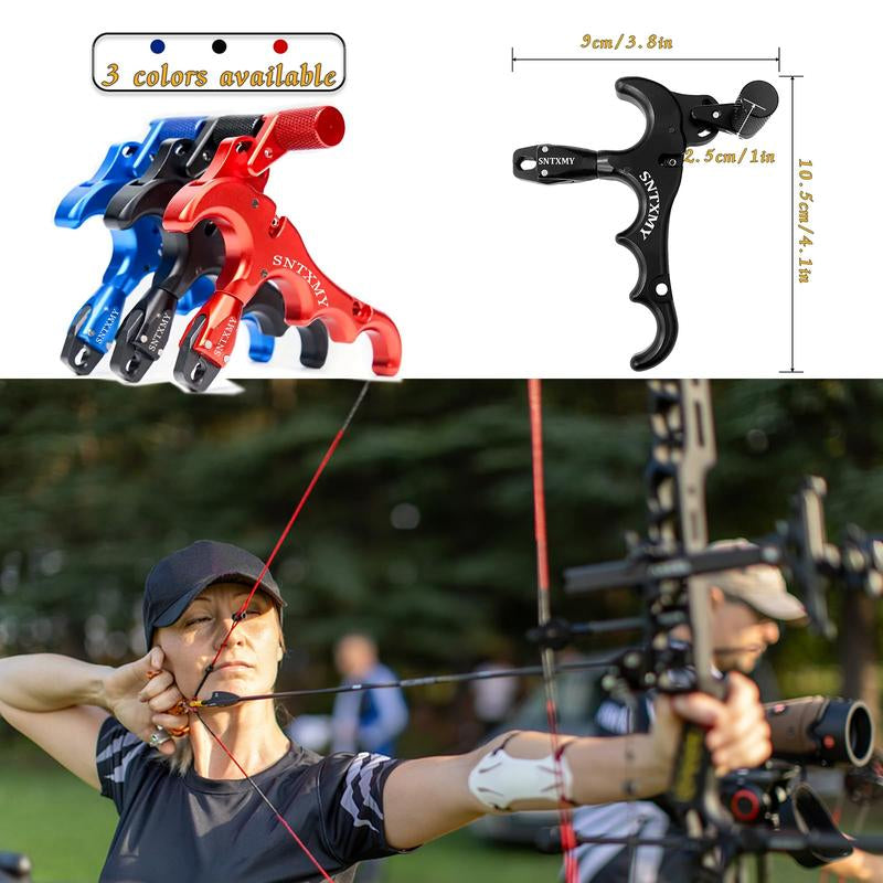 Bow Release for Compound Bow 360° Rotatable Thumb Release for Compound Bow Archery Trigger Release Compound Bow