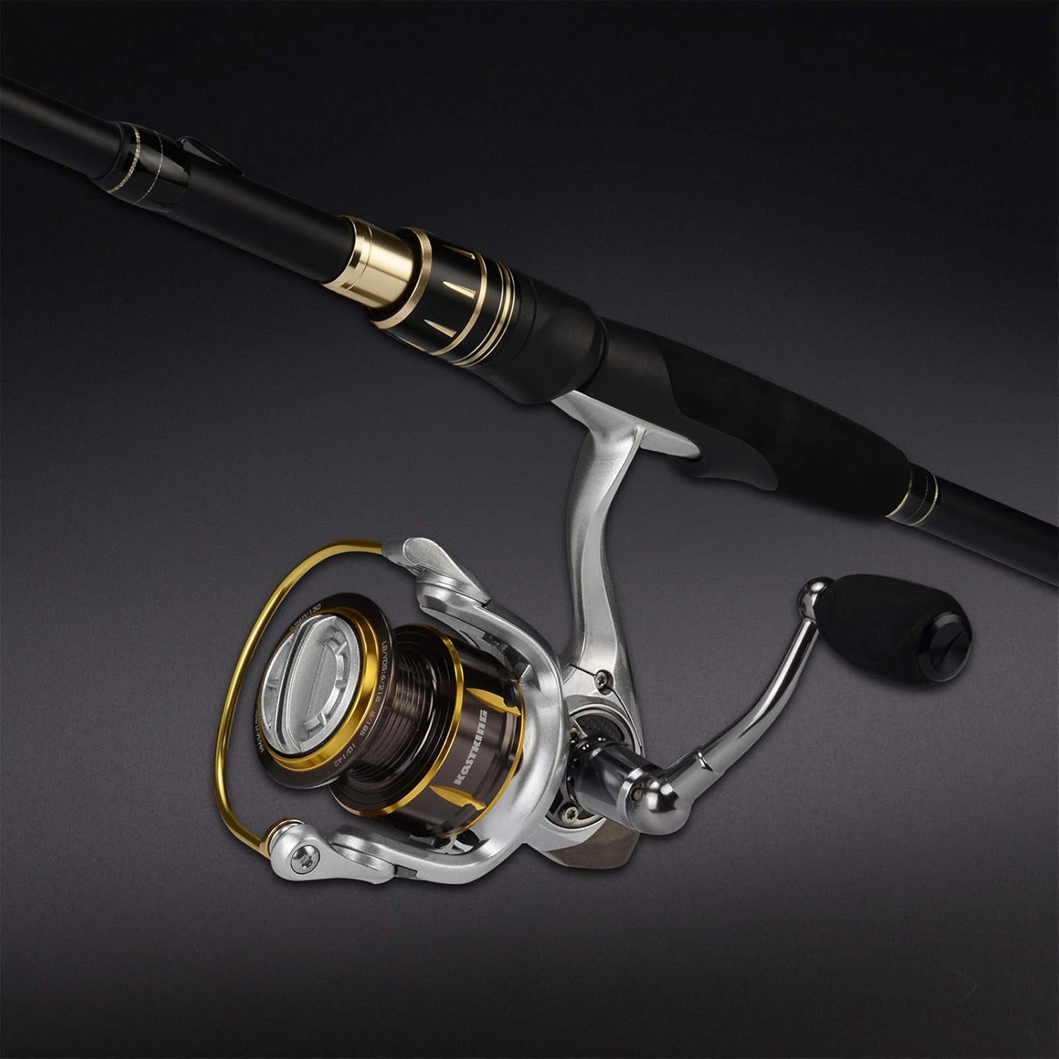 Blackhawk II Telescopic Fishing Rods with Graphite Blanks, Durable Glass Tip, Floating Guides, Single-Piece Performance, and EVA Handle