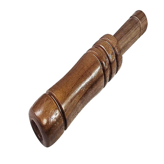 Outdoor Hunting Whistle Decoy Imitate Pheasant Duck Call Voice Call Bird Goose Voice Trap Brown Oak Wooden Whistle Drop Ship
