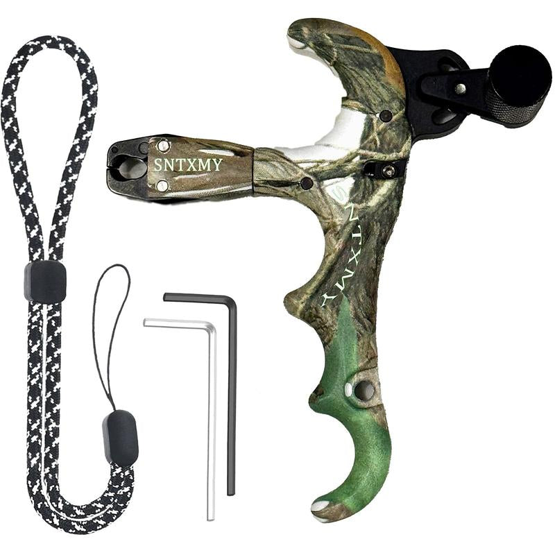 Bow Release for Compound Bow 360° Rotatable Thumb Release for Compound Bow Archery Trigger Release Compound Bow