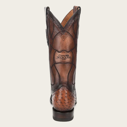 Mens Genuine Ostrich Leather Boots - CU303