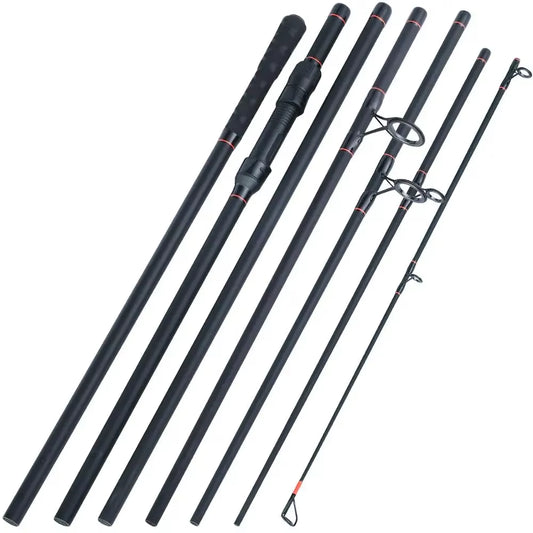 3.0M/3.6M 6/7 Sections Portable Carbon Fiber Carp Fishing Rod - Travel Fishing Pole and Tackle