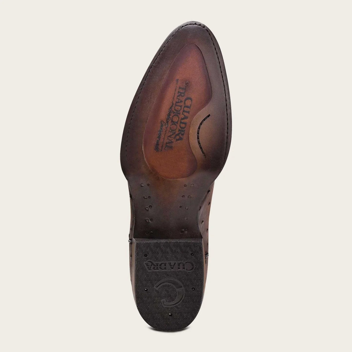 Mens Genuine Ostrich Leather Boots - CU303