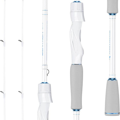 Kastking Centron Lite Twin Tip Rods, IM6 Graphite Blanks, Twin Tip Rods, Stainless Steel Guides with Ceramic Rings, Split or Full Rear EVA Handle Design, Drop Shot Hook Keeper Visit the Kastking Store