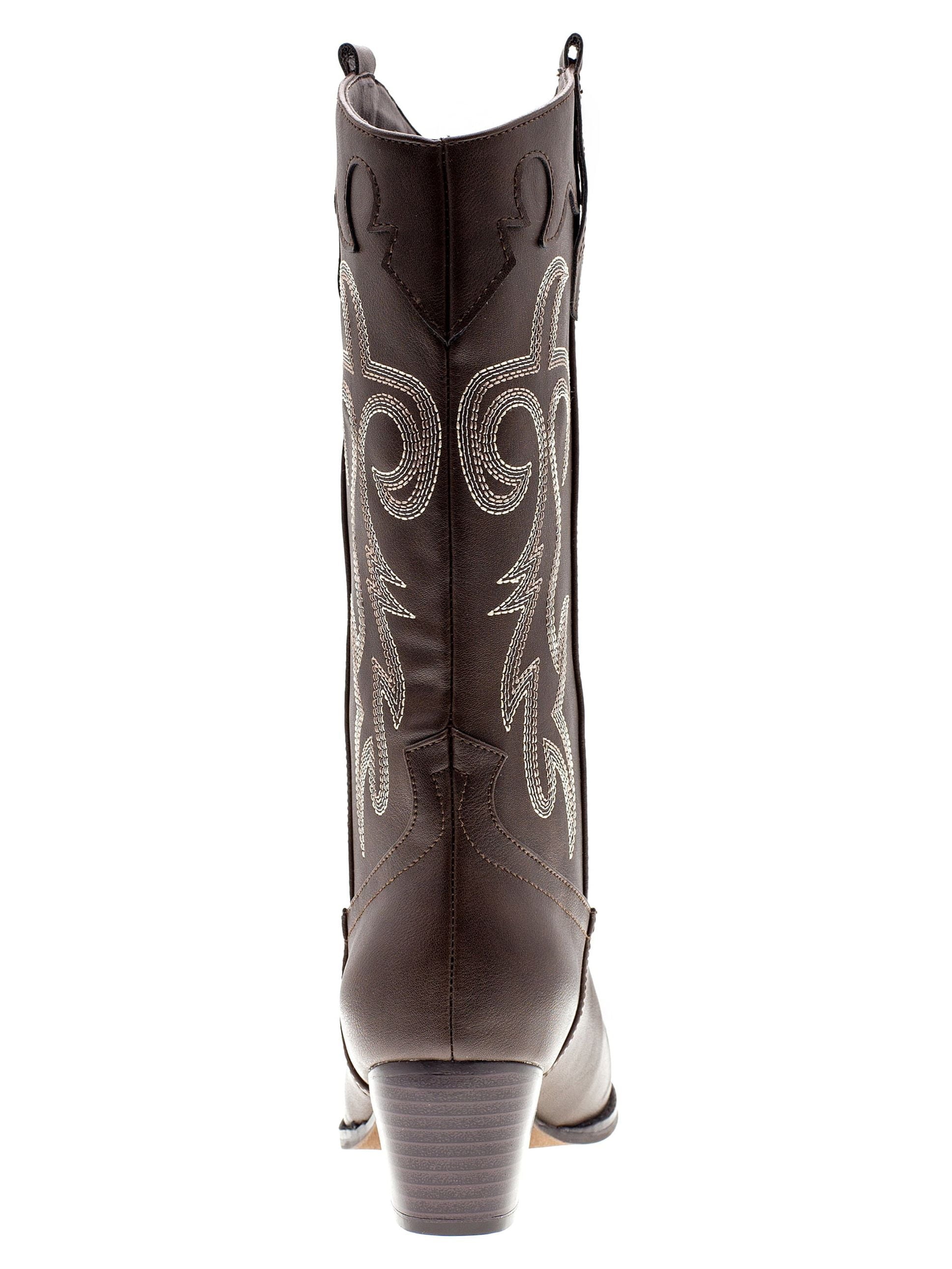 Women'S Embroidered Western Rodeo Cowboy Boots