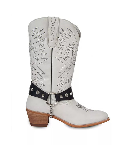 Women'S Cowboy Leather Boots by URBN KICKS