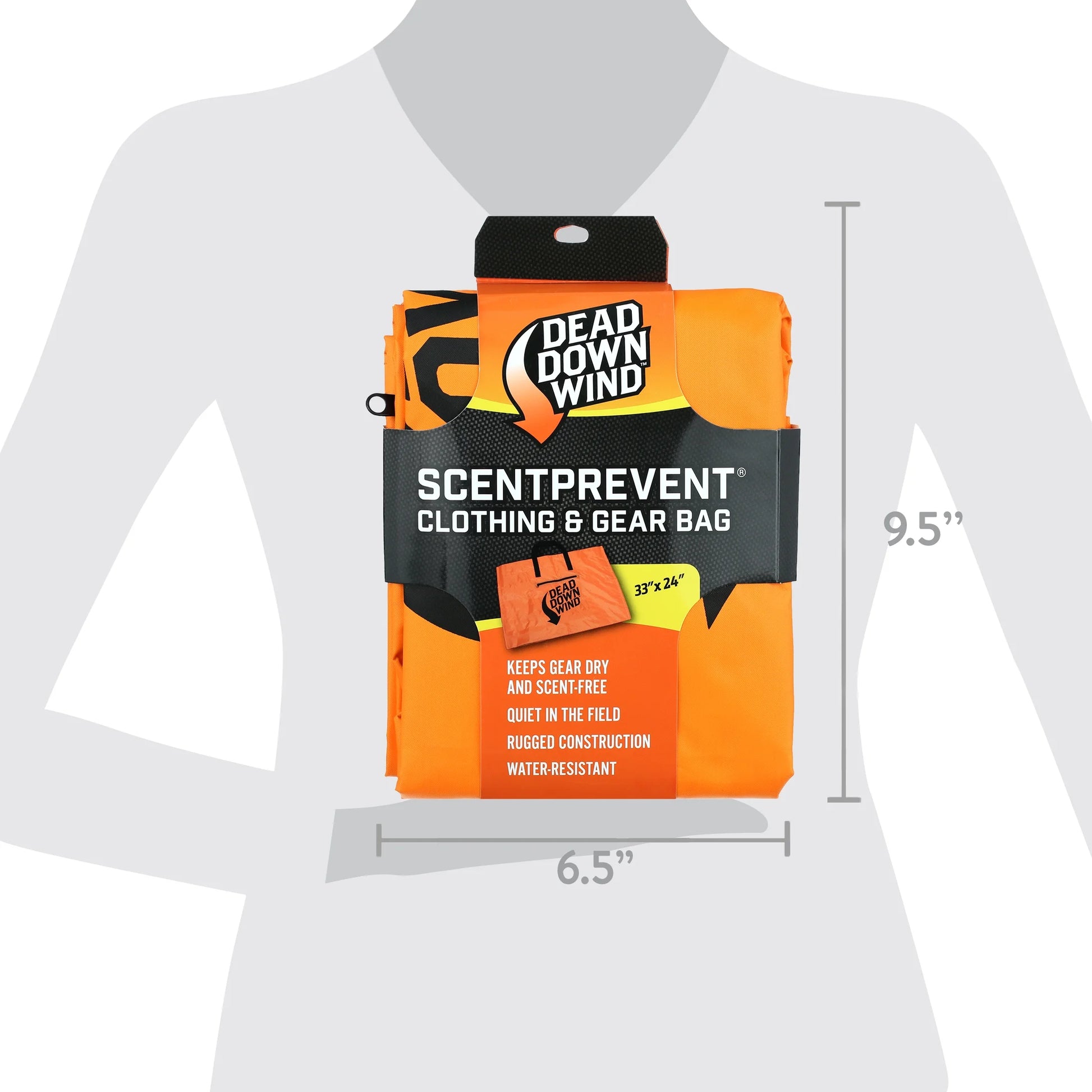 All-Purpose Scent Prevent® Bag - Orange, Water-Resistant, Durable Material
