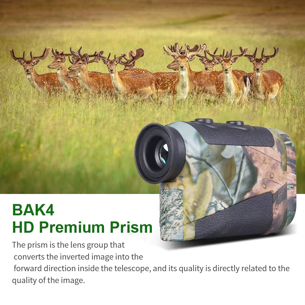 600/1800M Multifunctional Laser Range Finder Hunting Telemeter for Hunting Golf Sport,Survey,Hunting Telescope