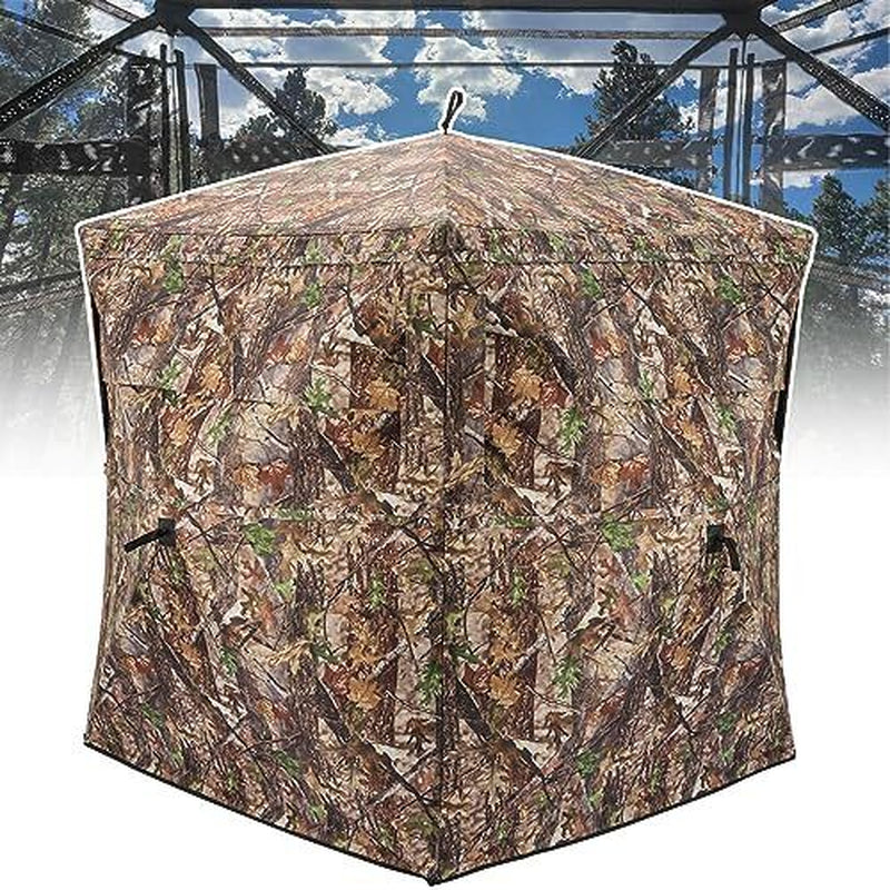 270-Degree See-Through Ground Hunting Blind