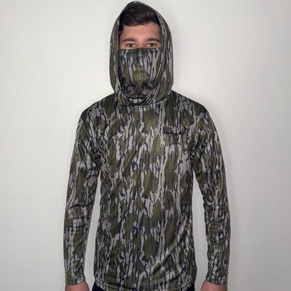 Hunting and Fishing Masked Hoodie Built for the Hot and Cold