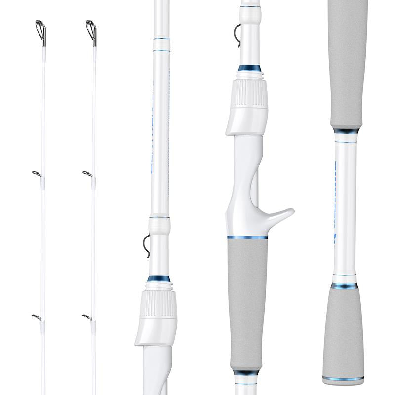 Kastking Centron Lite Twin Tip Rods, IM6 Graphite Blanks, Twin Tip Rods, Stainless Steel Guides with Ceramic Rings, Split or Full Rear EVA Handle Design, Drop Shot Hook Keeper Visit the Kastking Store