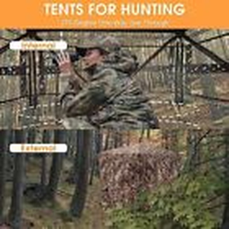270-Degree See-Through Ground Hunting Blind
