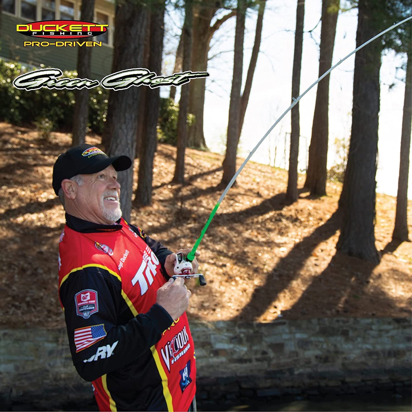 Green Ghost Angling Fishing Rods | True Split Reel Seat and Sensi-Touch Blanks - Available in Spinning, Casting, and Crankbait Models