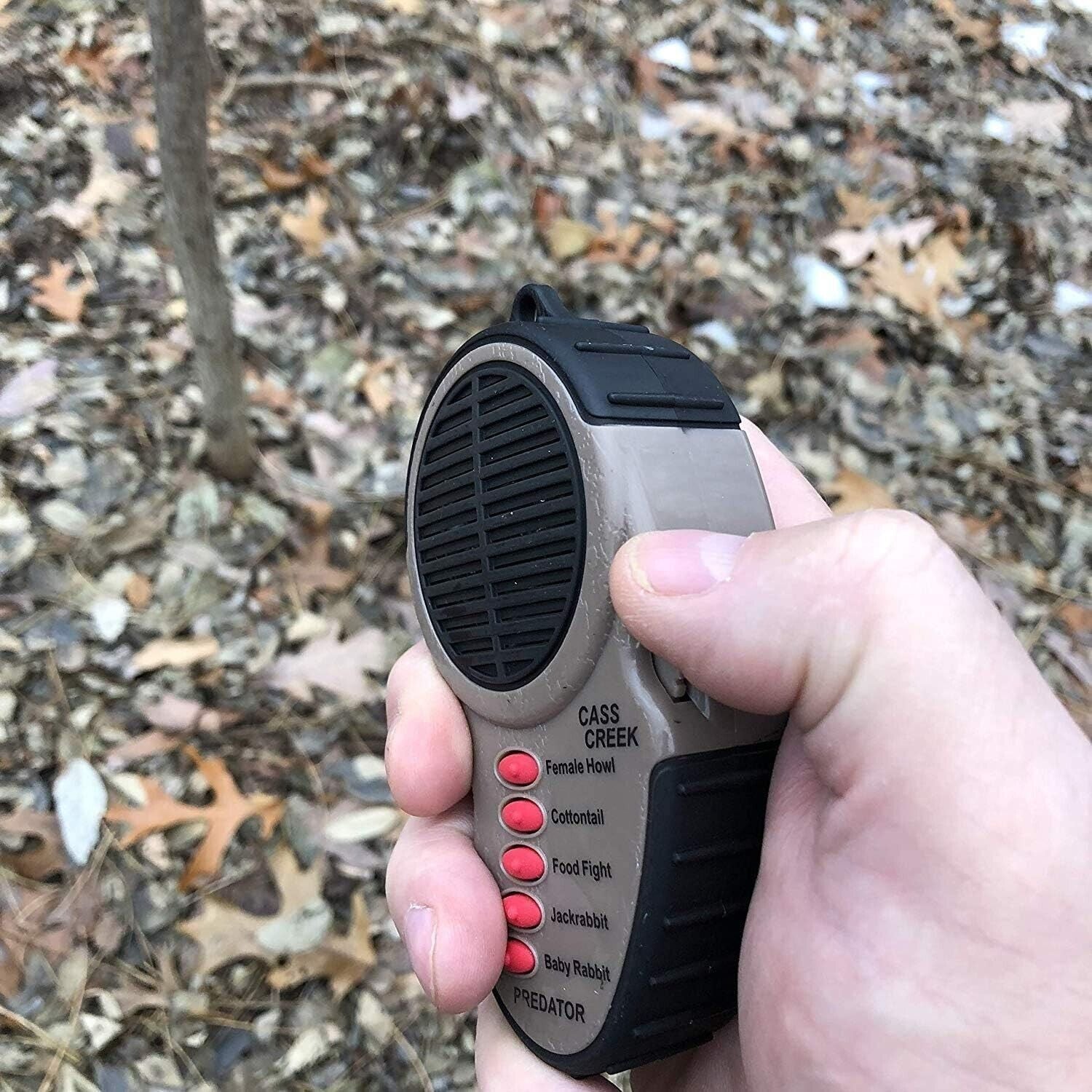 Ergo Predator Call Handheld Electronic Game Call Compact Design 5 Calls in 1