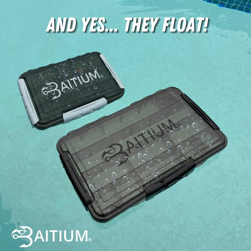 Baitium Xtraseal Waterproof Fishing Tackle Box Organizer, Tackle Boxes with Dividers, Tacklebox for Fishing, 3600 3700 Tackle Tray,
