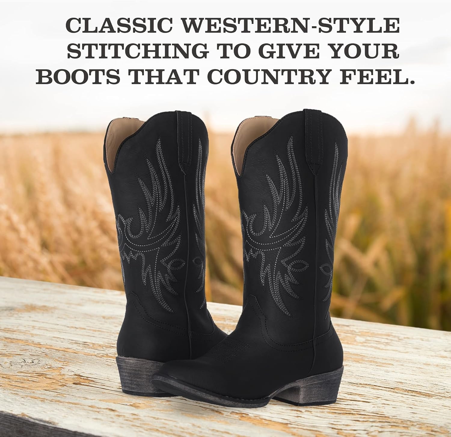 Womens Western Cowgirl Cowboy Boot, Dallas Pointed Toe by Silver Canyon