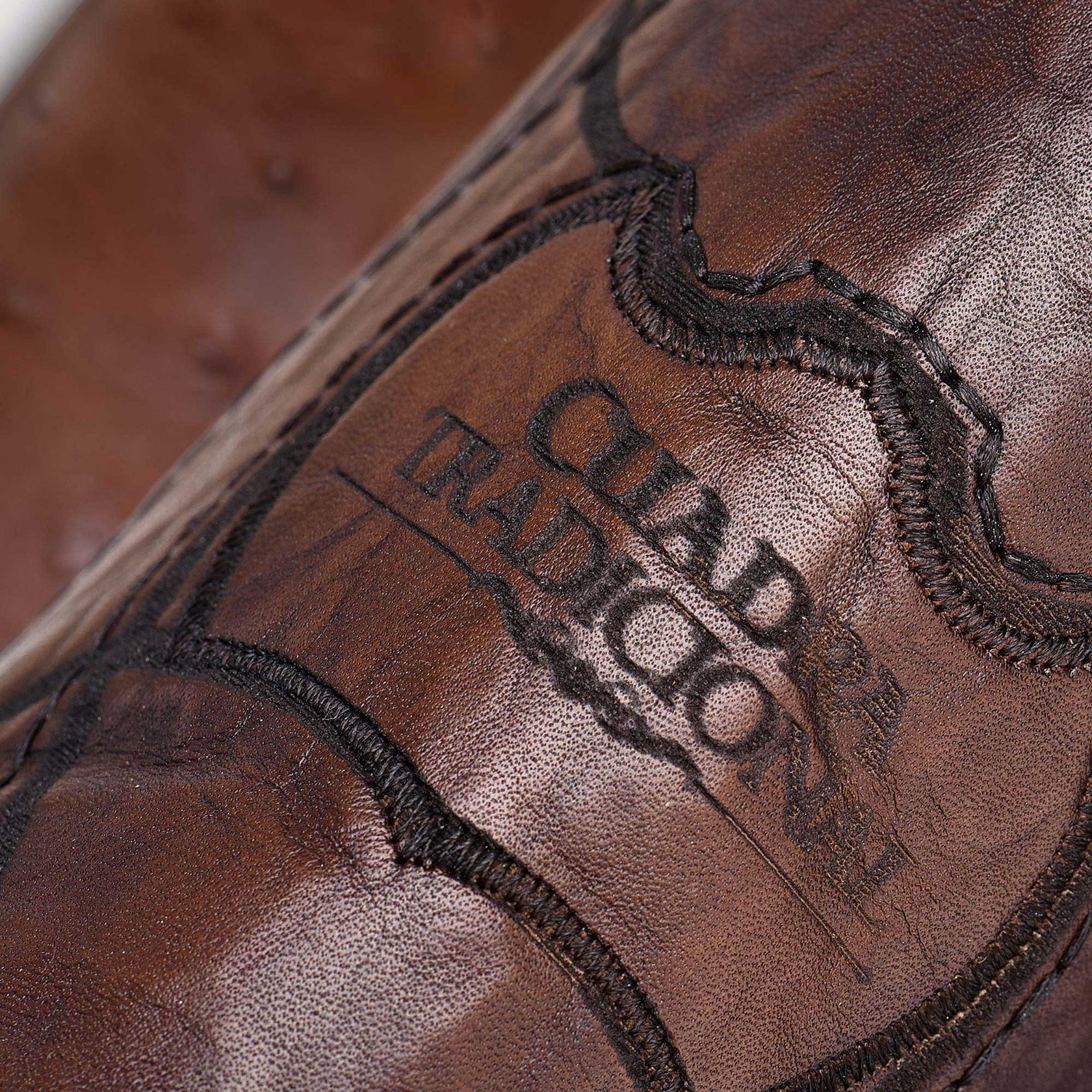 Mens Genuine Ostrich Leather Boots - CU303