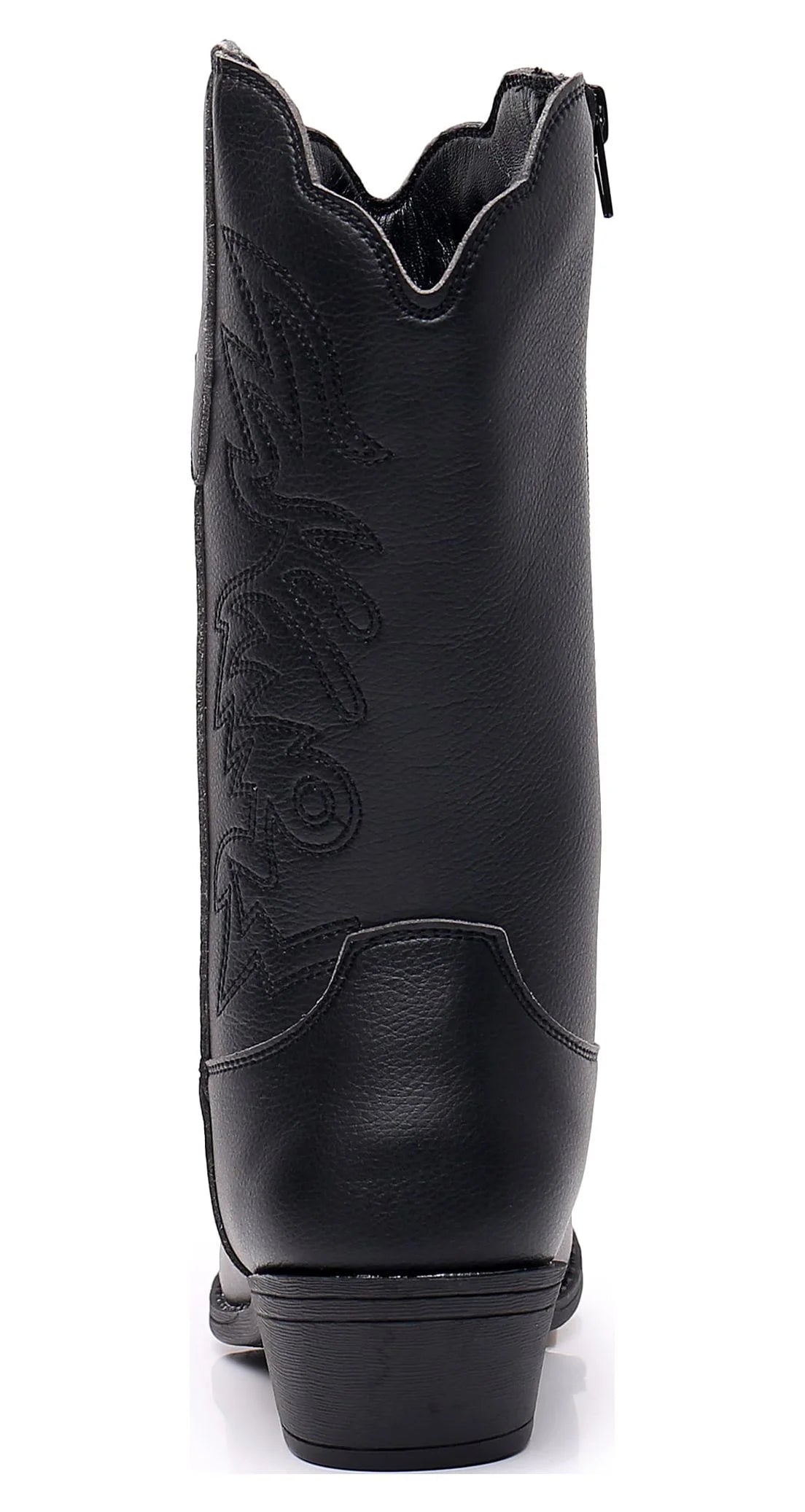 Unisex Kids Boys Girls Cowboy Boots Classic Western Boots (Color: Black, Size: 11 Littler Kids)