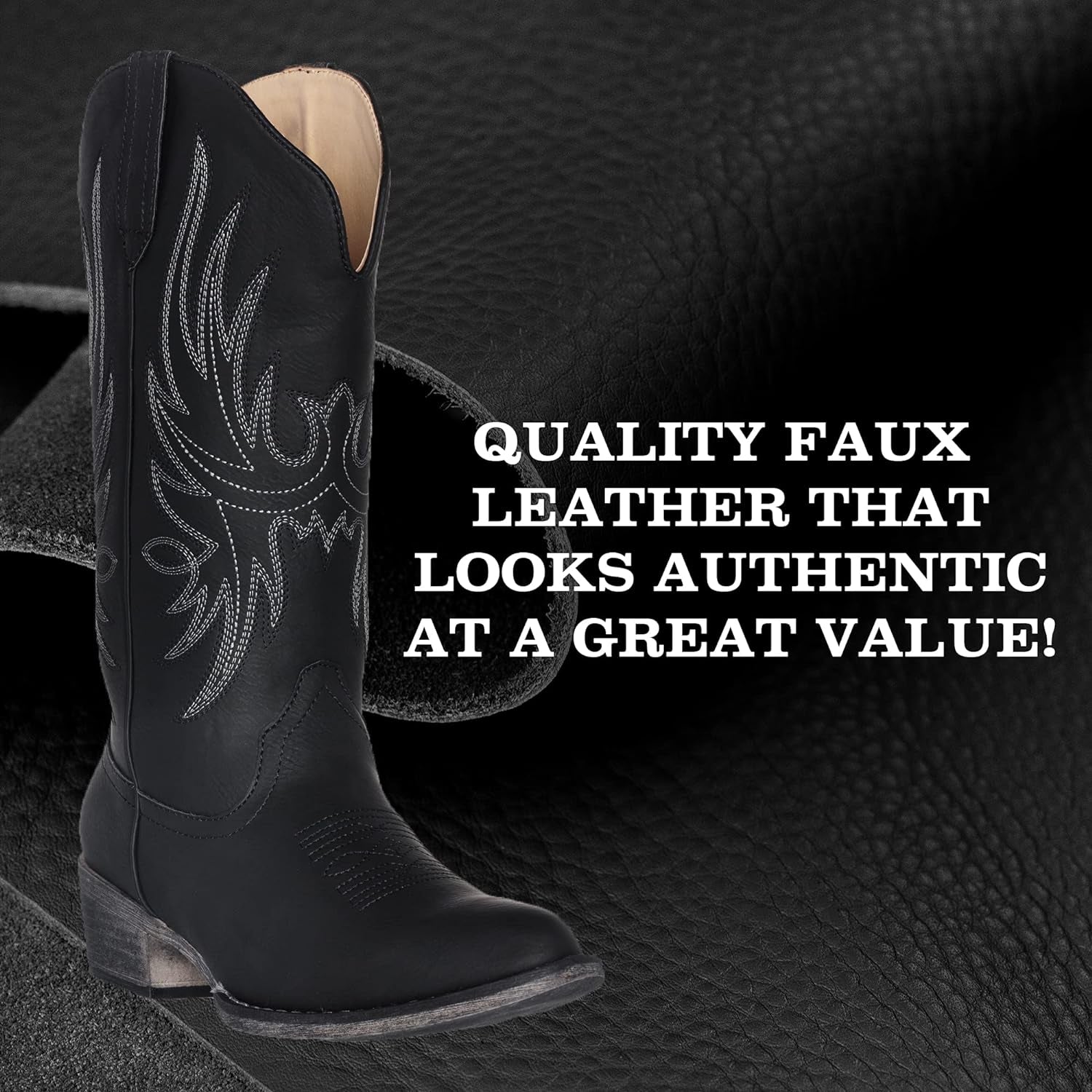 Womens Western Cowgirl Cowboy Boot, Dallas Pointed Toe by Silver Canyon
