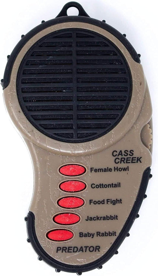 Ergo Predator Call Handheld Electronic Game Call Compact Design 5 Calls in 1