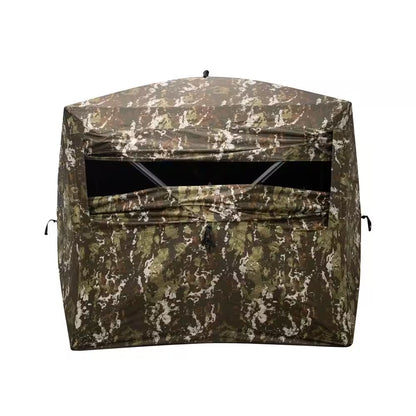 75" x 79" x 95" Portable Hunting Blind with Panoramic Shooting Window for 2 Persons - Crater Harvest
