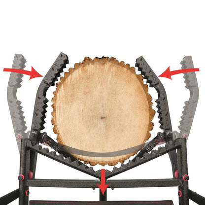 Primal Tree Stands Single Vantage Deluxe 17 Foot Climbing Ladder Hang on Tree Stand