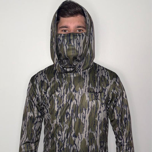 Hunting and Fishing Masked Hoodie Built for the Hot and Cold