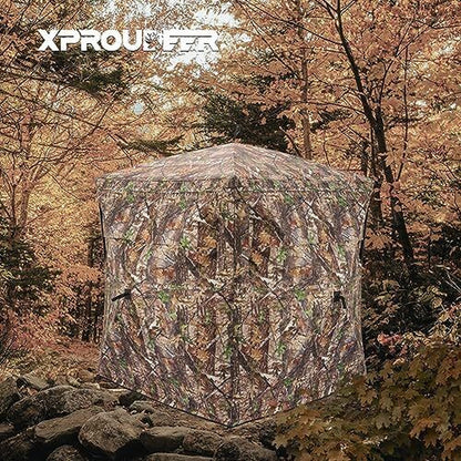 270-Degree See-Through Ground Hunting Blind